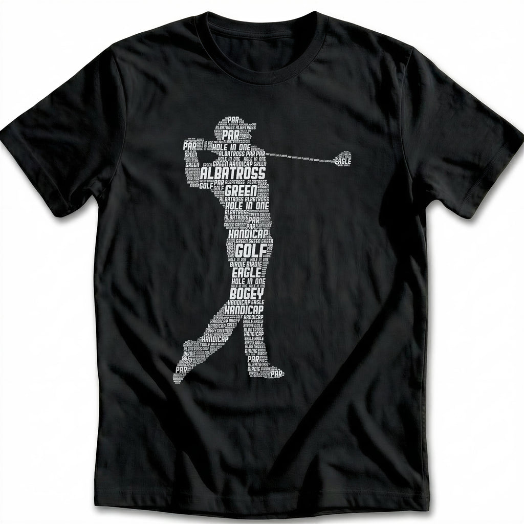 GOLF GOLFER TEXT 028 T Shirt