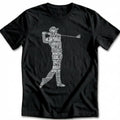 GOLF GOLFER TEXT 028 T Shirt