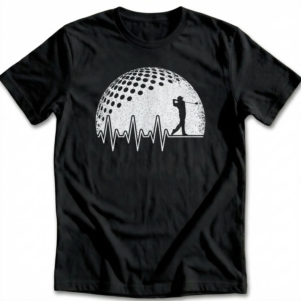 GOLF HEARTBEAT 028 T Shirt