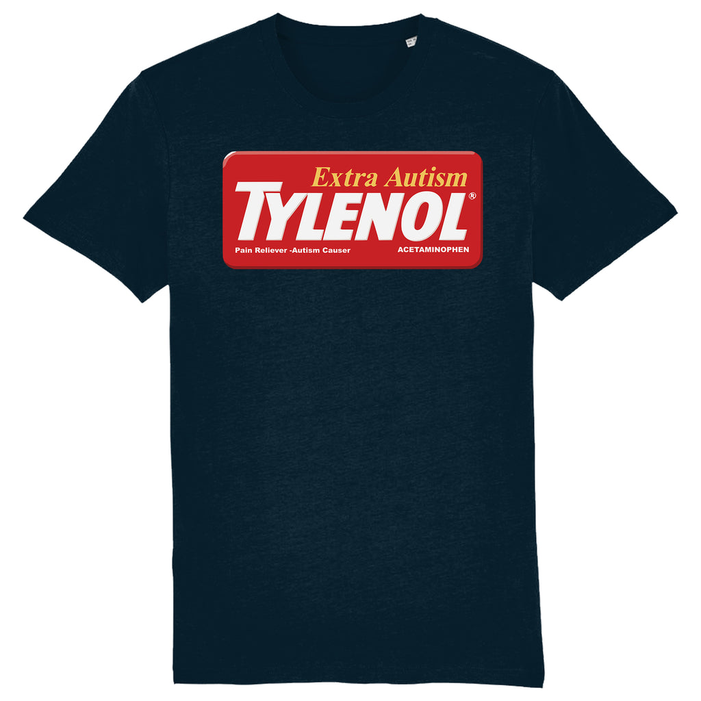Tylenol Extra Autism Paracetamol Trump Funny T-Shirt