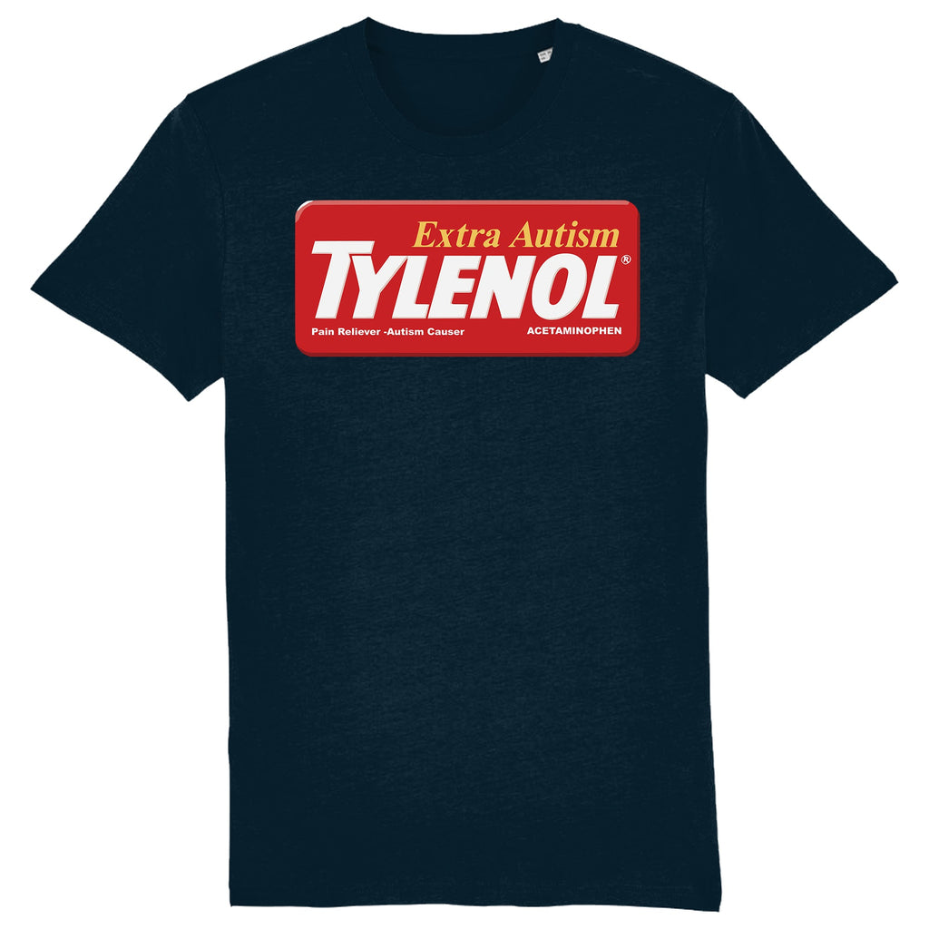 Tylenol Extra Autism Paracetamol Trump Funny T-Shirt US