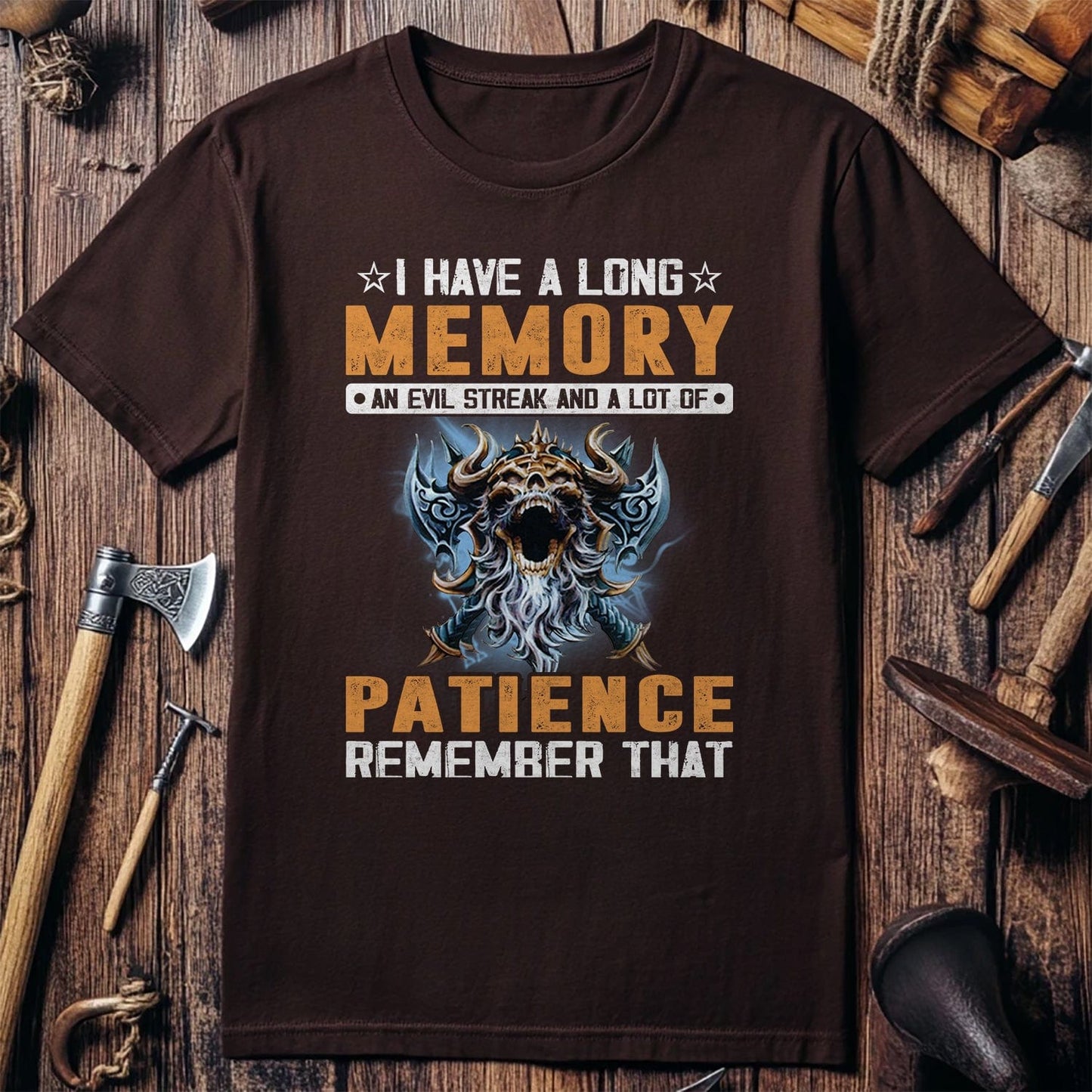 I Have A Long Memory Lion T-Shirt