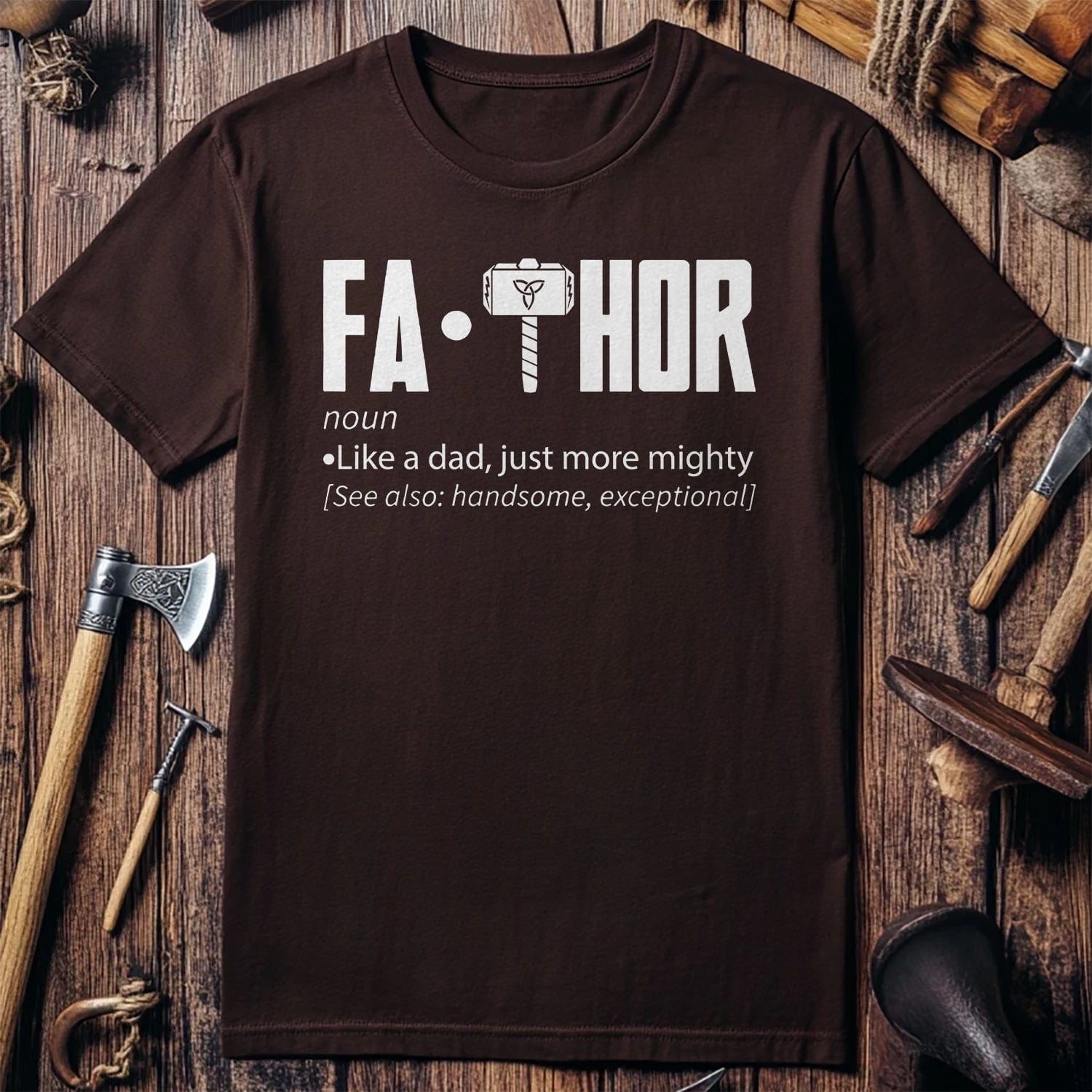 Fa Thor Text T-Shirt