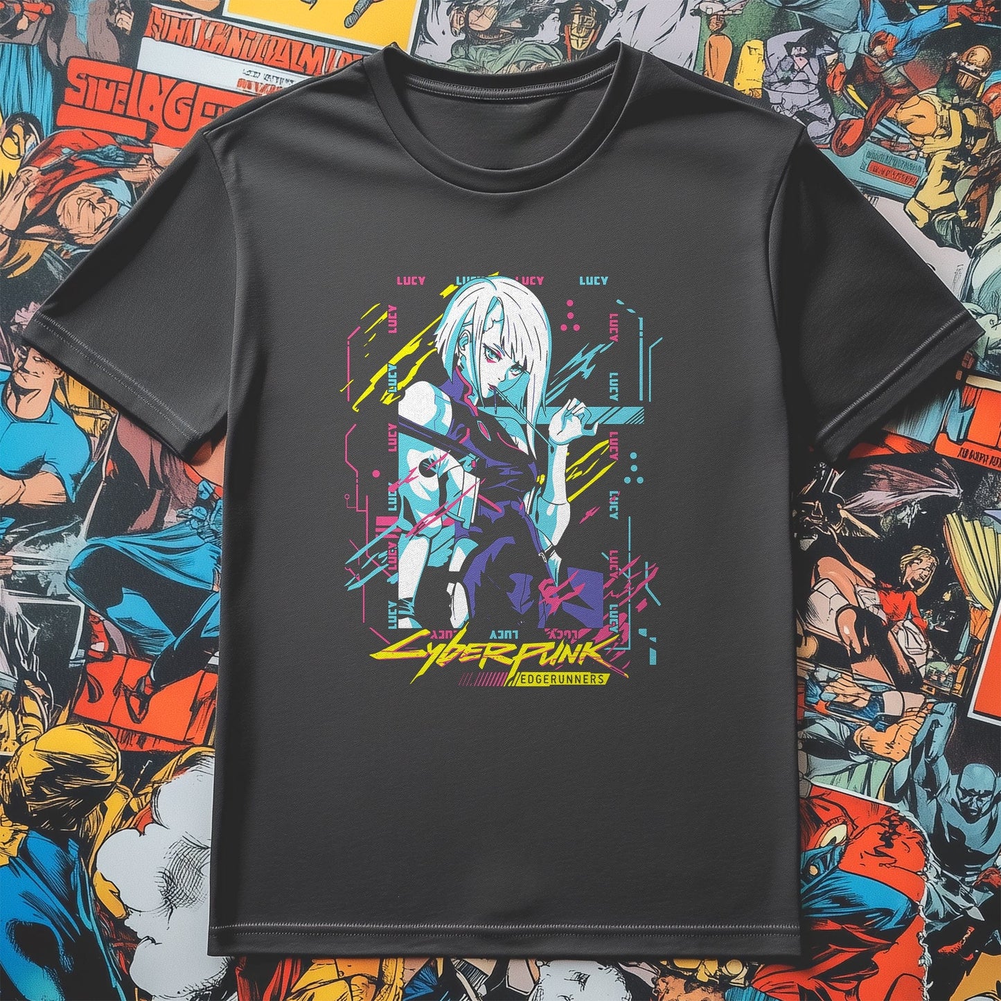CyberPunk Edgerunners Lucy T-Shirt