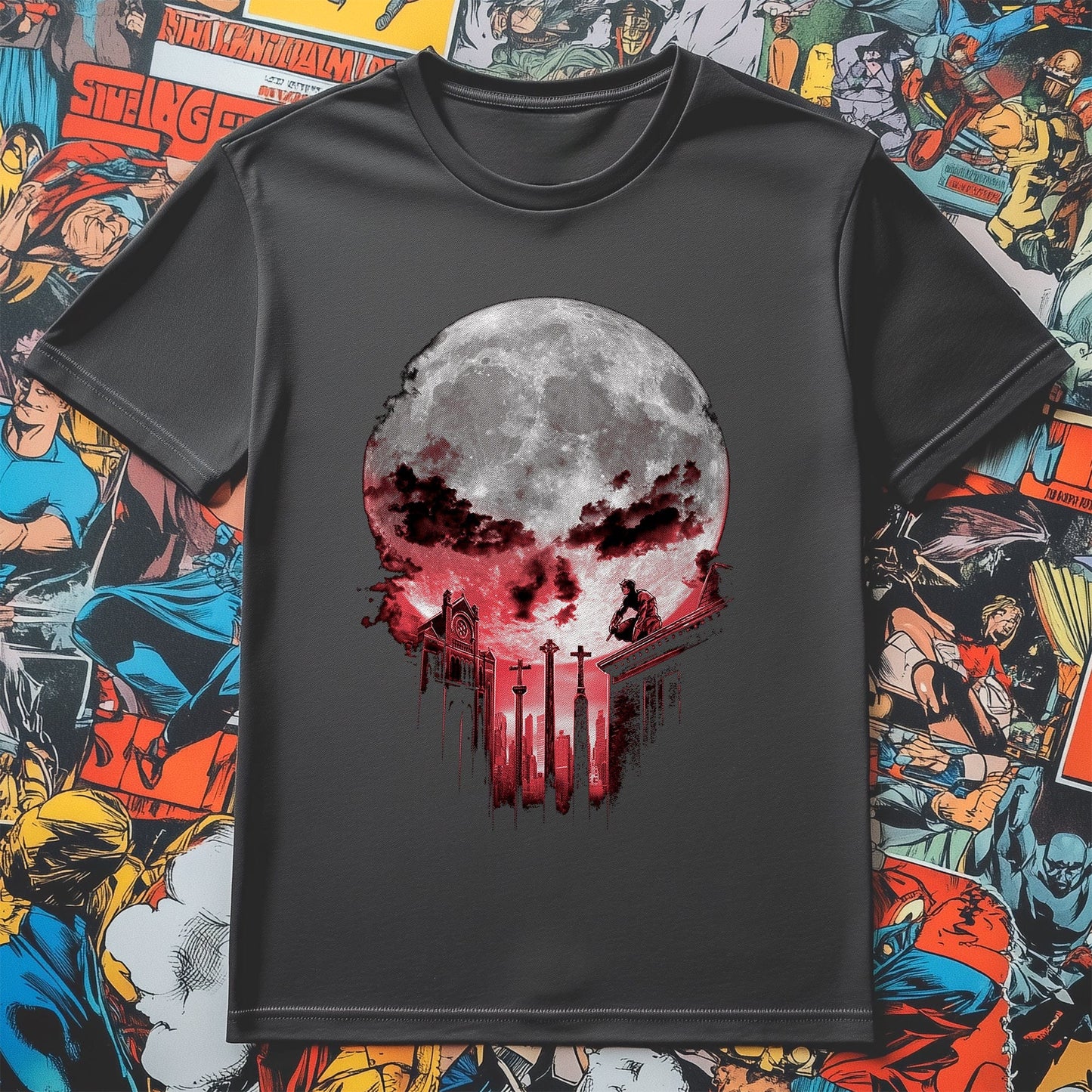 Daredevil Punisher T-shirt