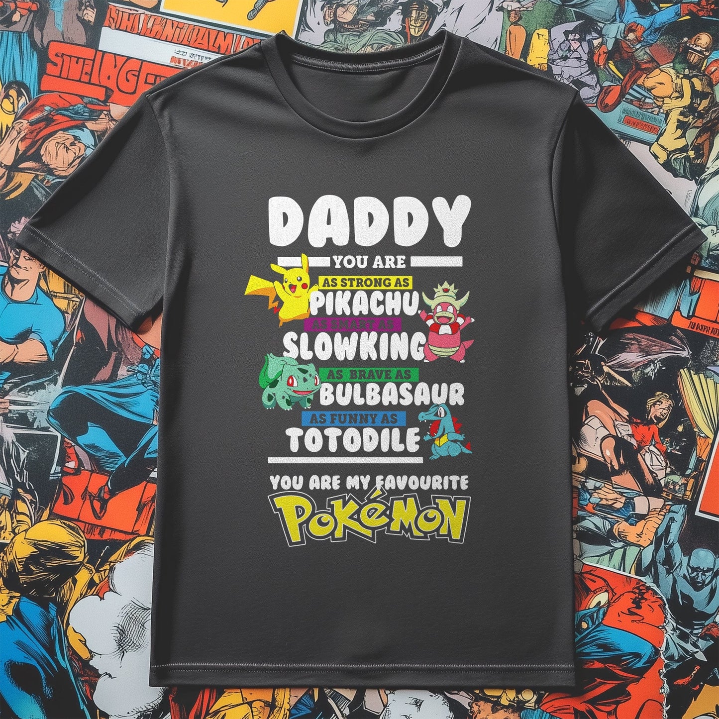 Daddy Pokémon T-shirt