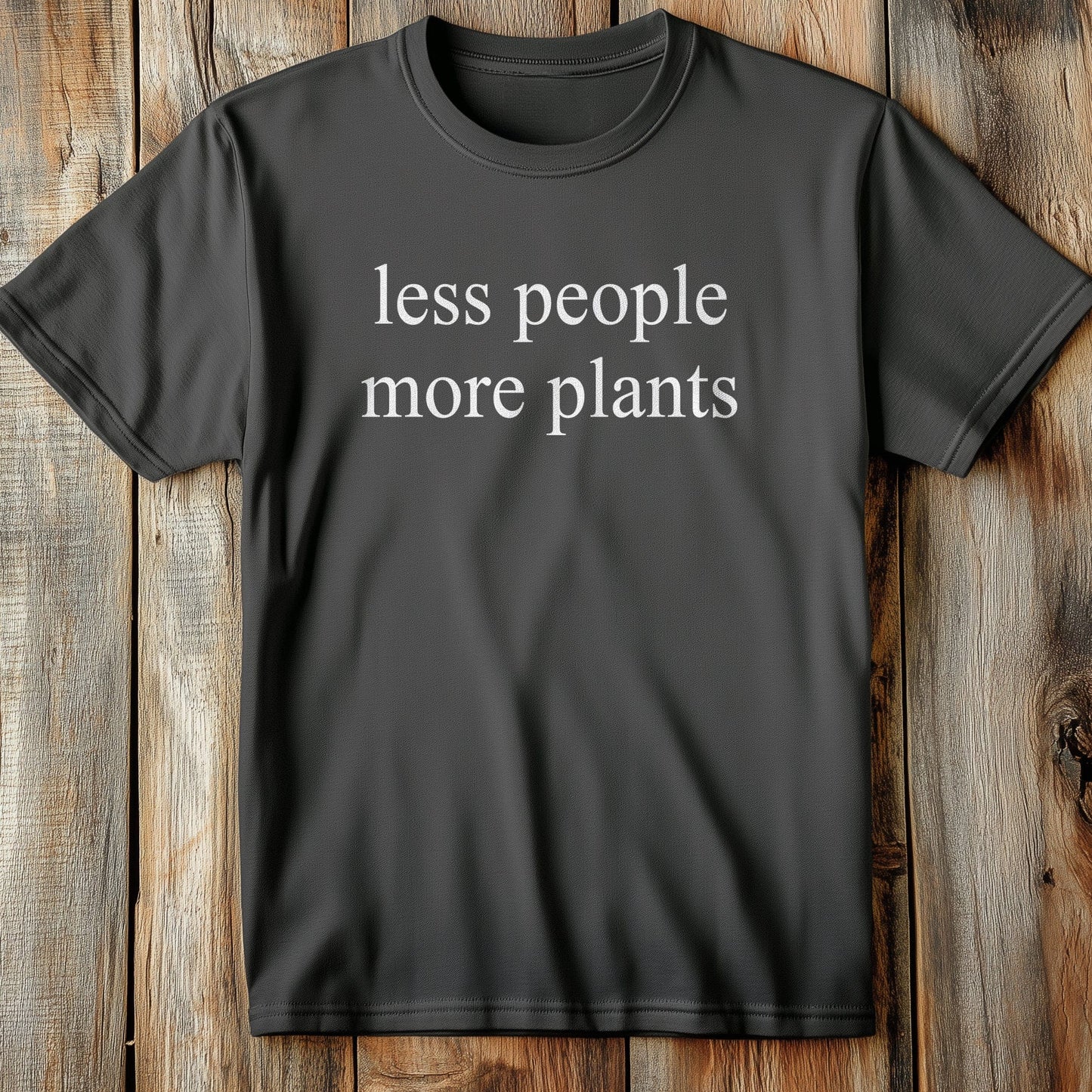 Less People, More T-Shirt
