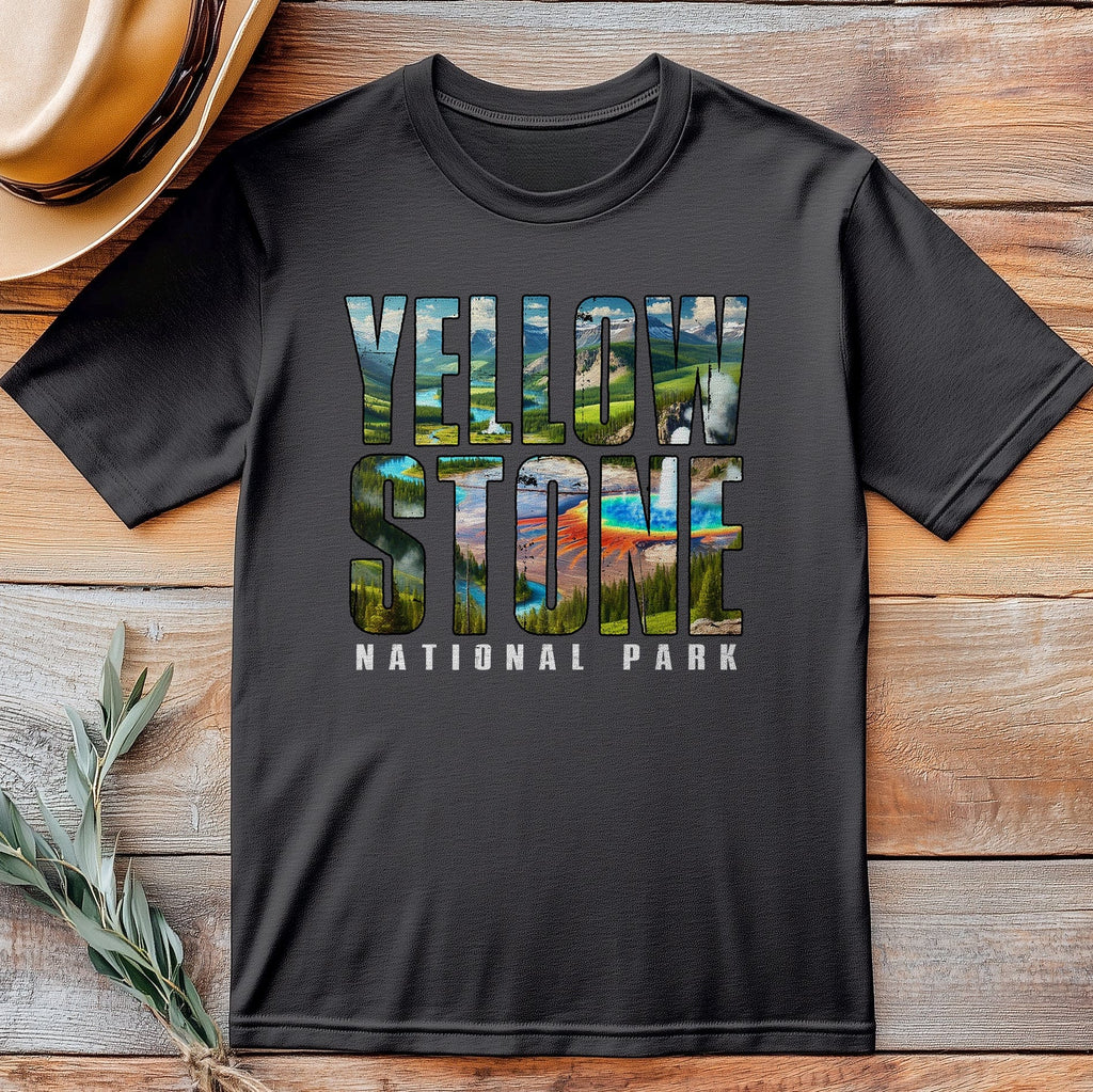 Yellowstone Text Fill