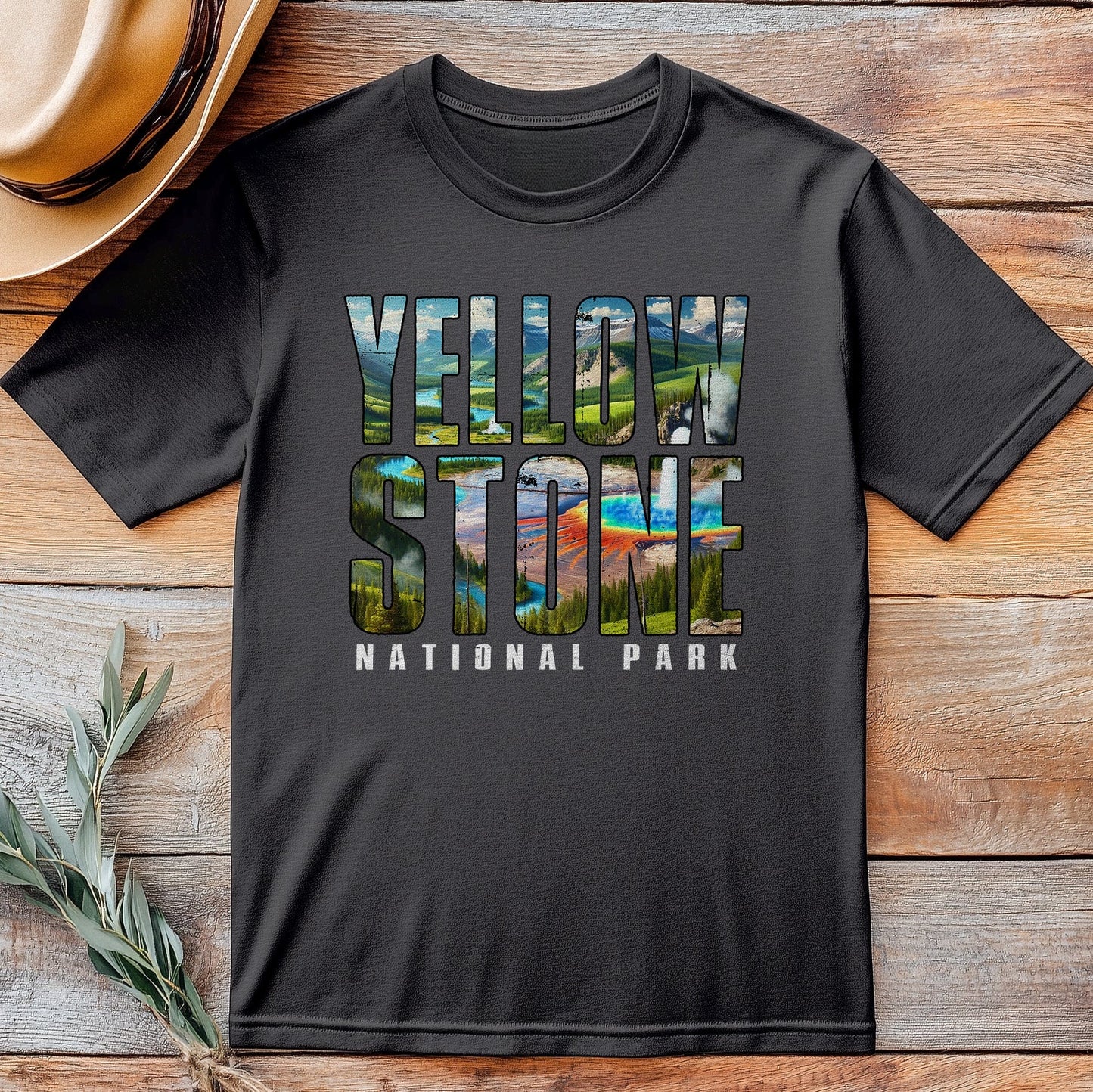 Yellowstone Text Fill