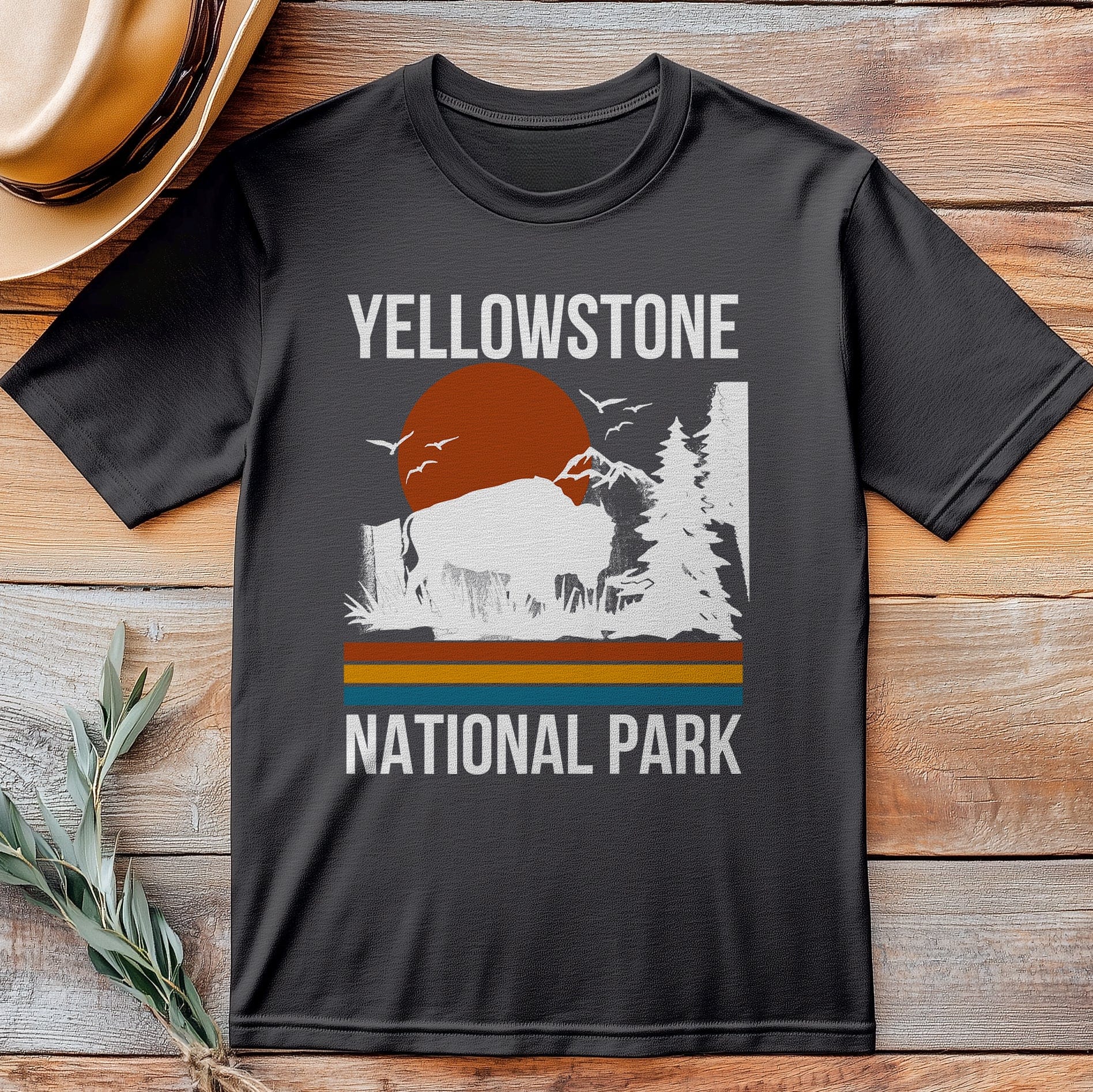 Yellowstone Park Retro 2 T-Shirt