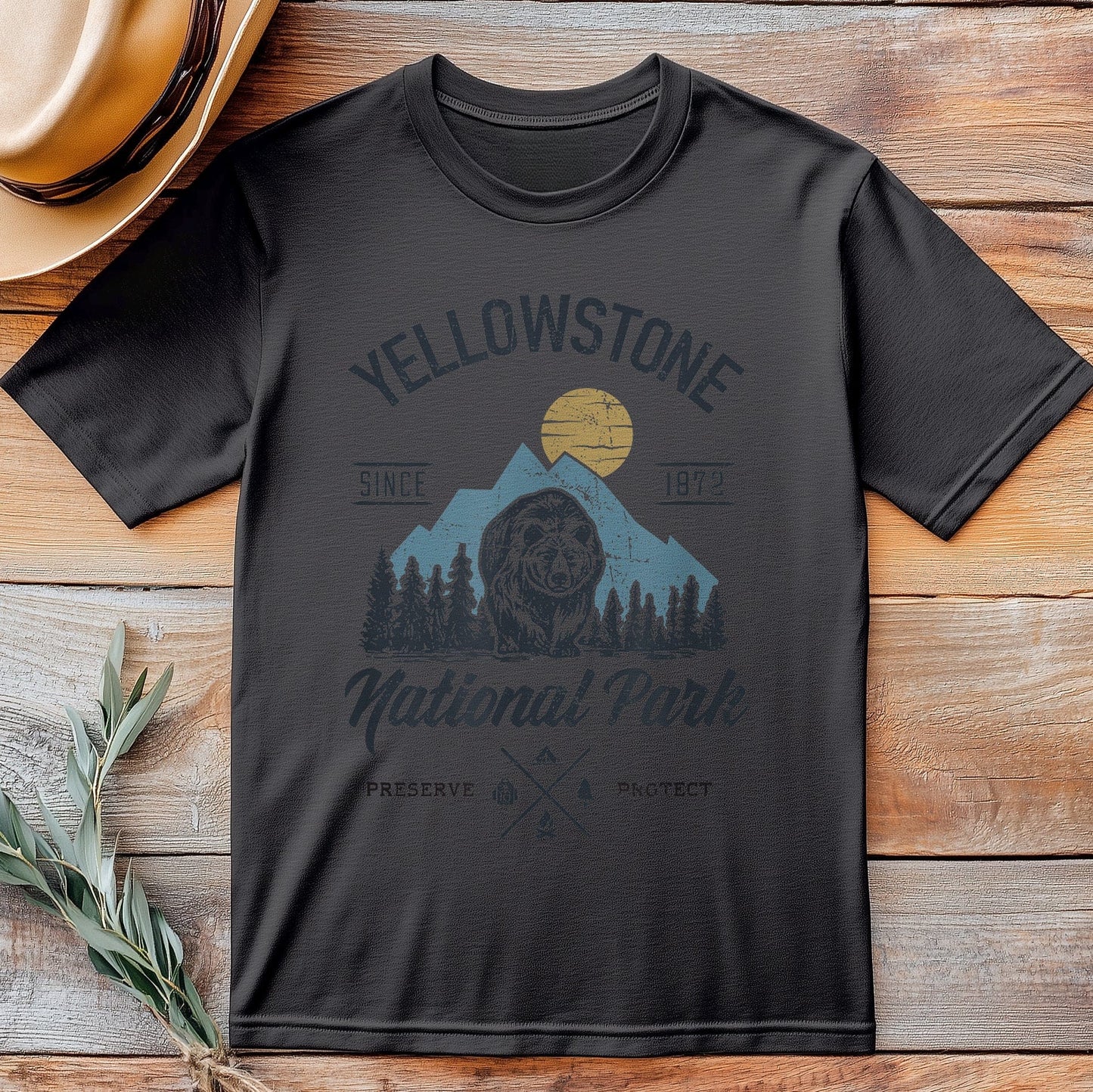 Yellowstone Park Trees 8 T-Shirt