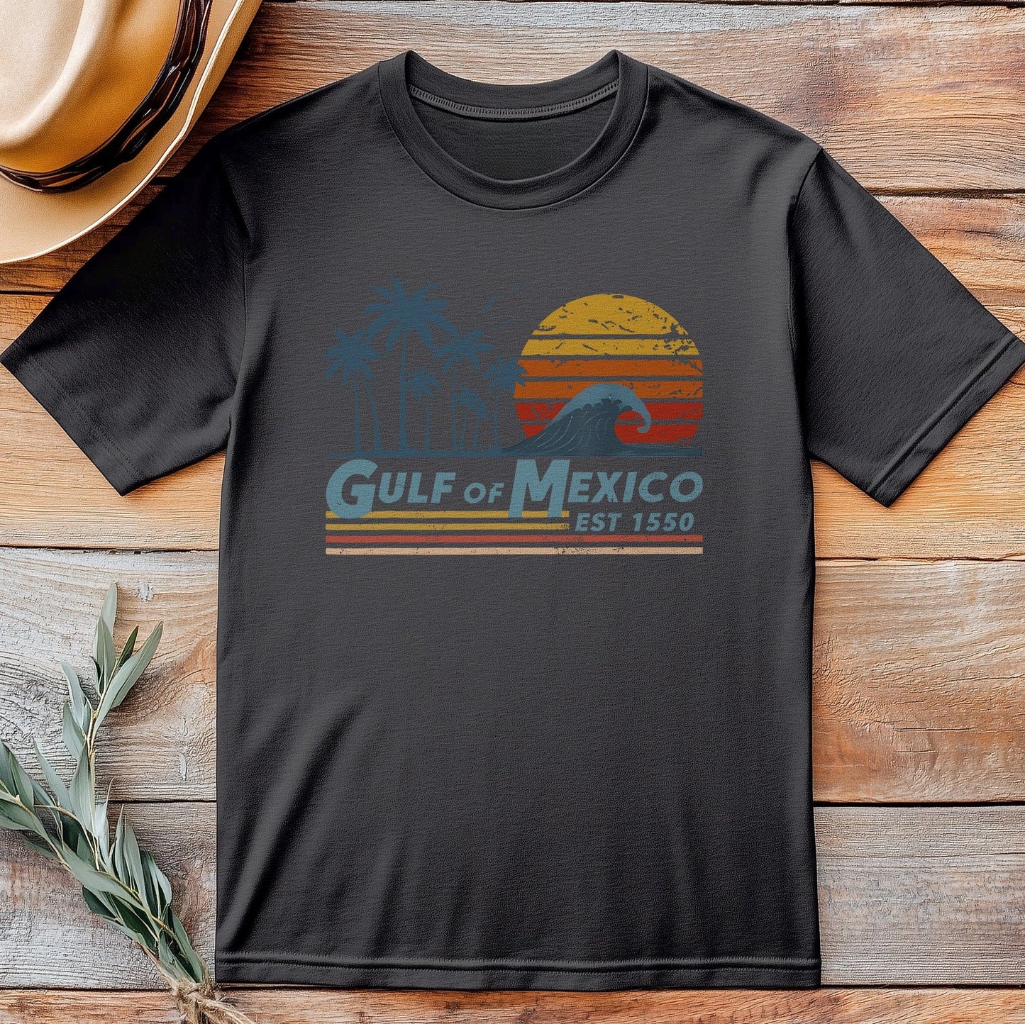 Gulf Of Mexico Palms T-Shirt