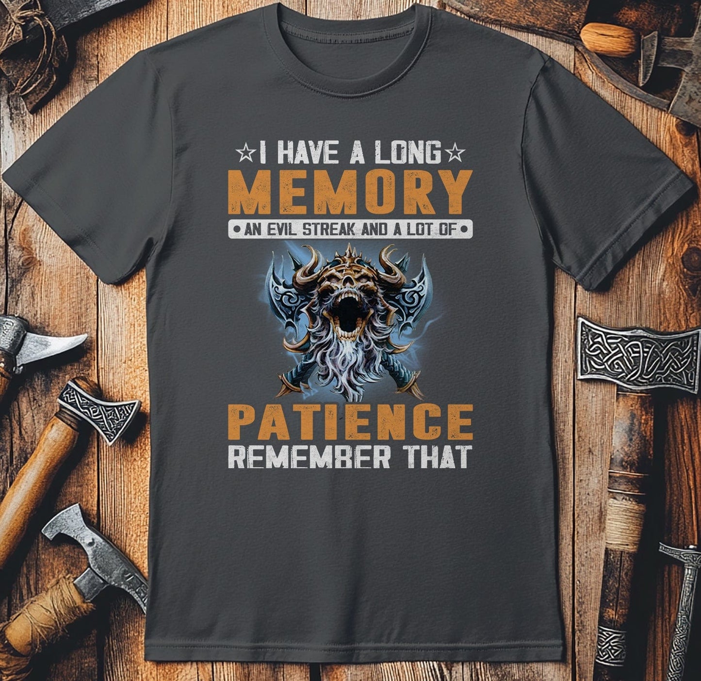 I Have A Long Memory Lion T-Shirt