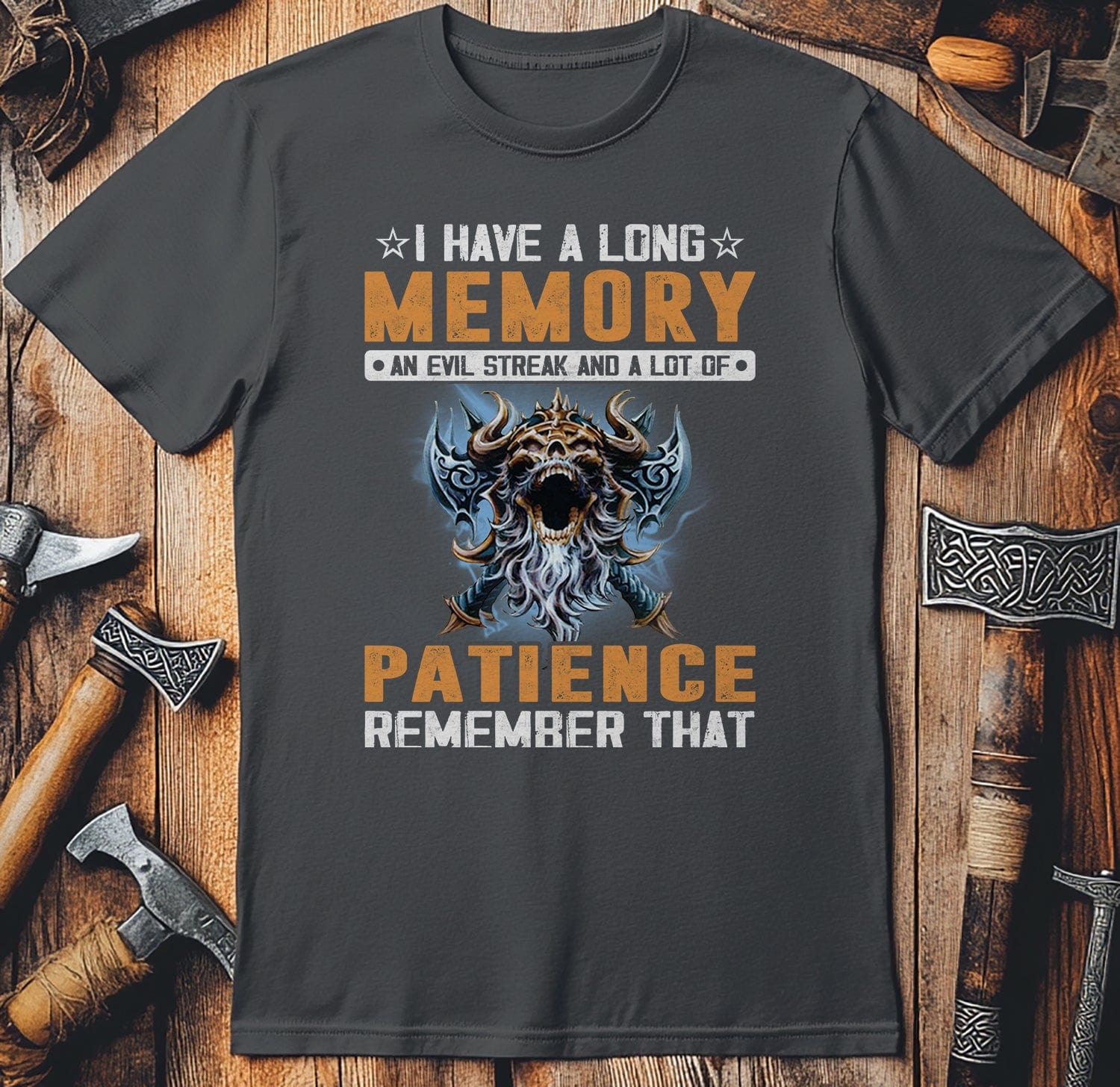 I Have A Long Memory Lion T-Shirt