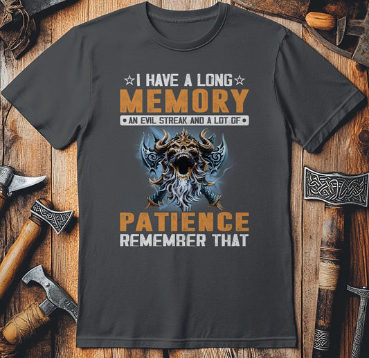 I Have A Long Memory Lion T-Shirt