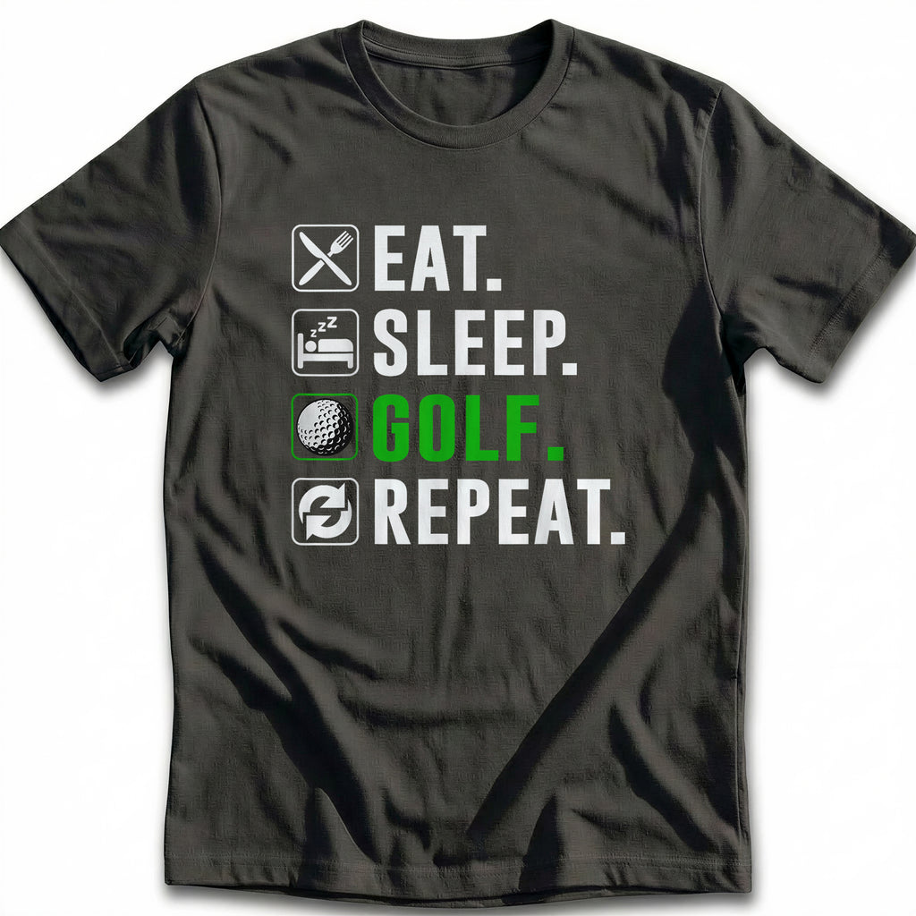 EAT SLEEP GOLF 028 T Shirt