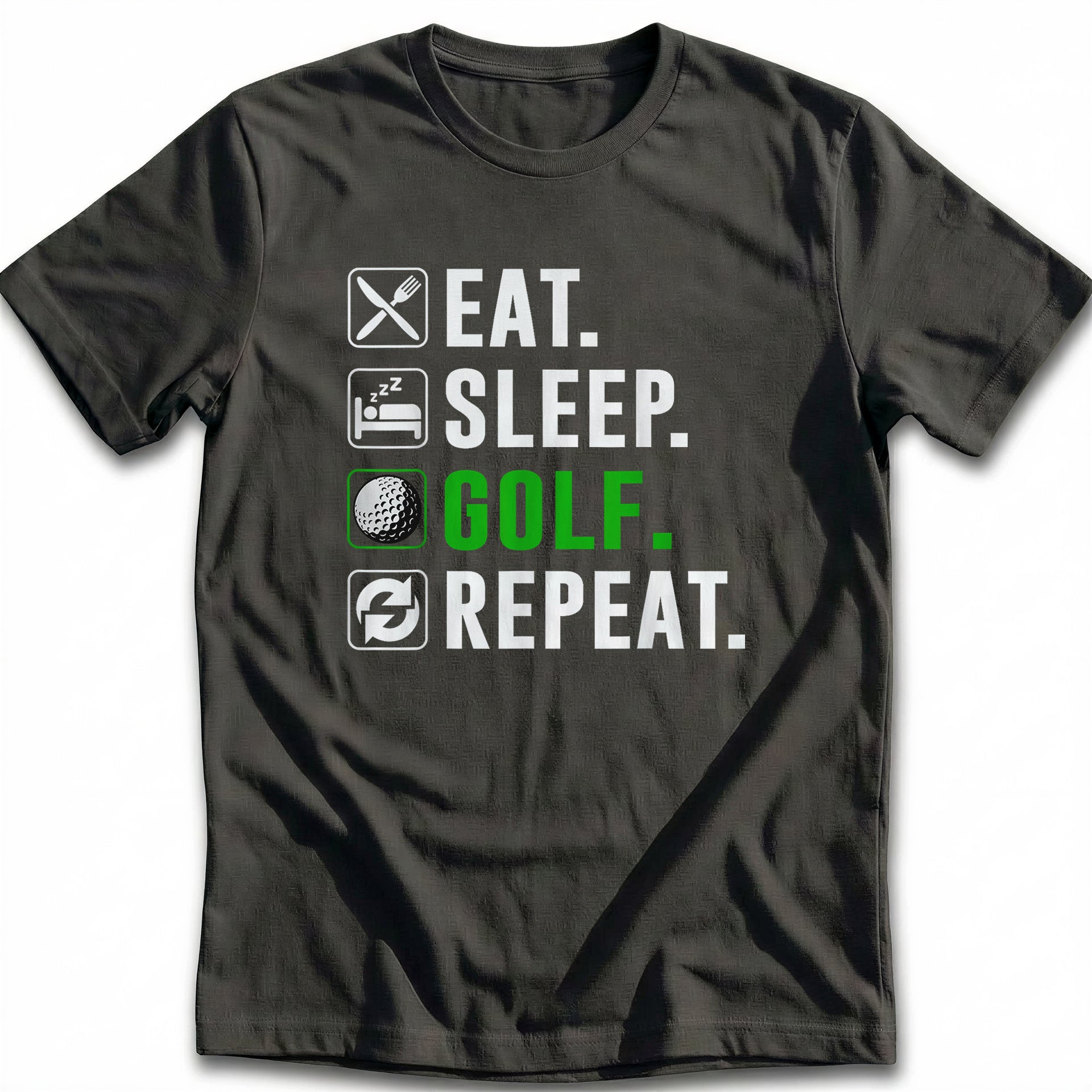 EAT SLEEP GOLF 028 T Shirt