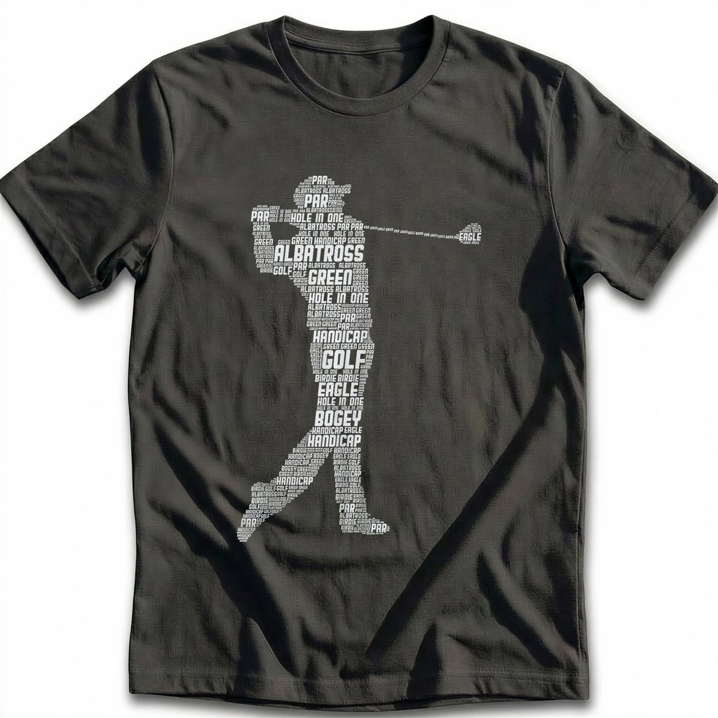 GOLF GOLFER TEXT 028 T Shirt