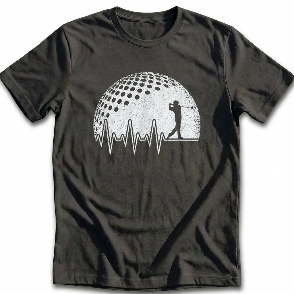 GOLF HEARTBEAT 028 T Shirt