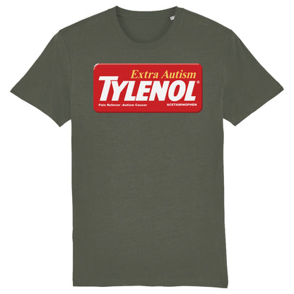 Tylenol Extra Autism Paracetamol Trump Funny T-Shirt