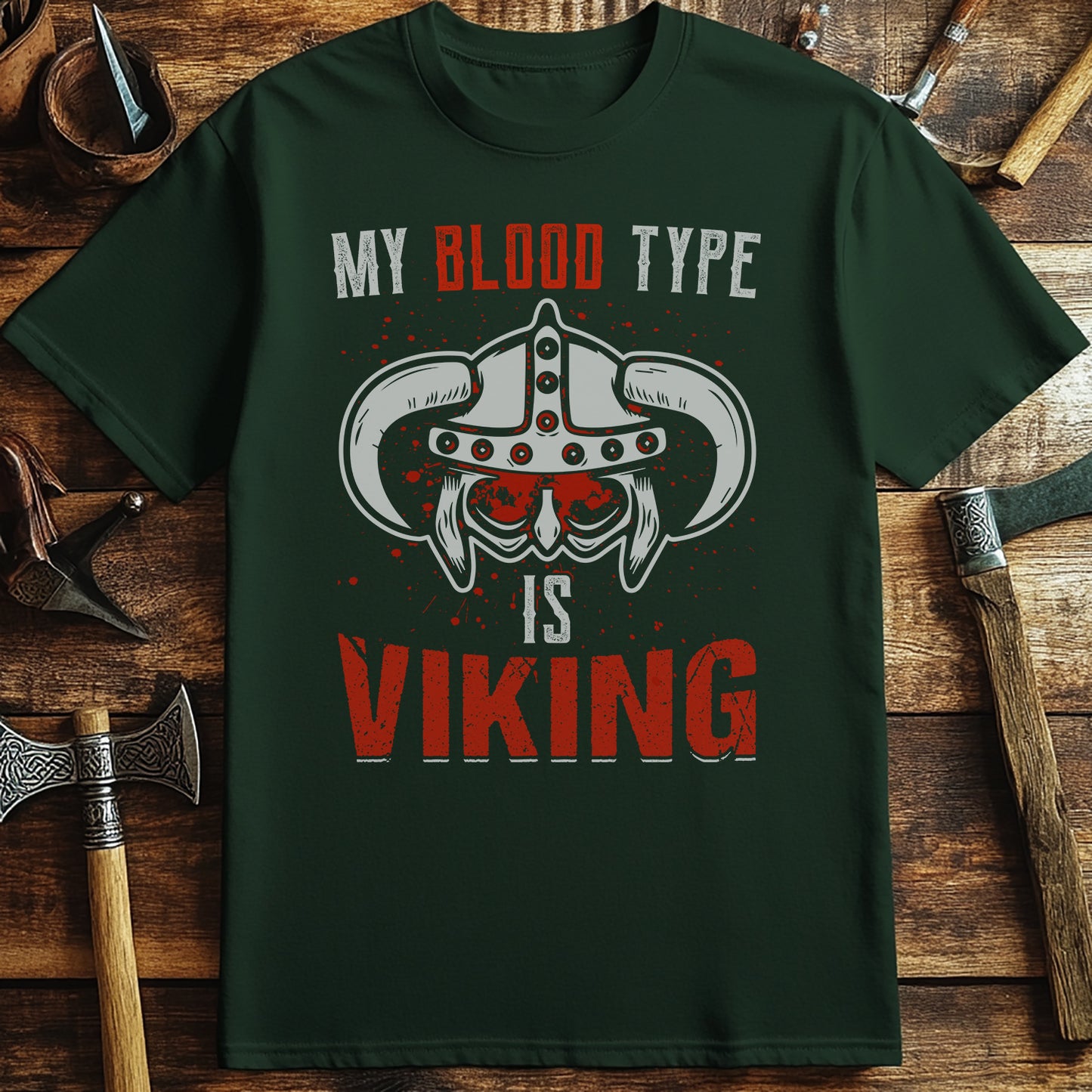 My Blood Type is Viking T-Shirt