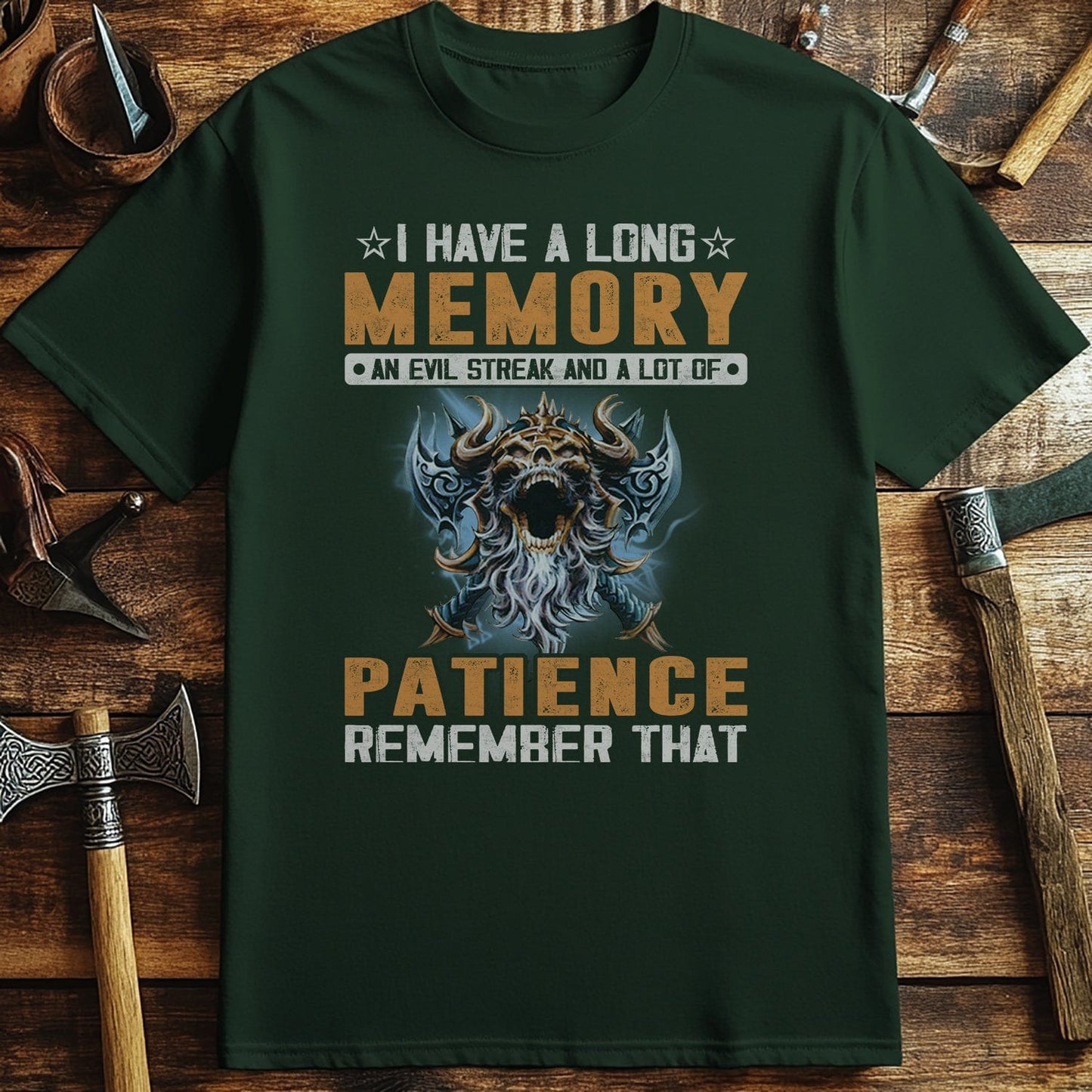 I Have A Long Memory Lion T-Shirt