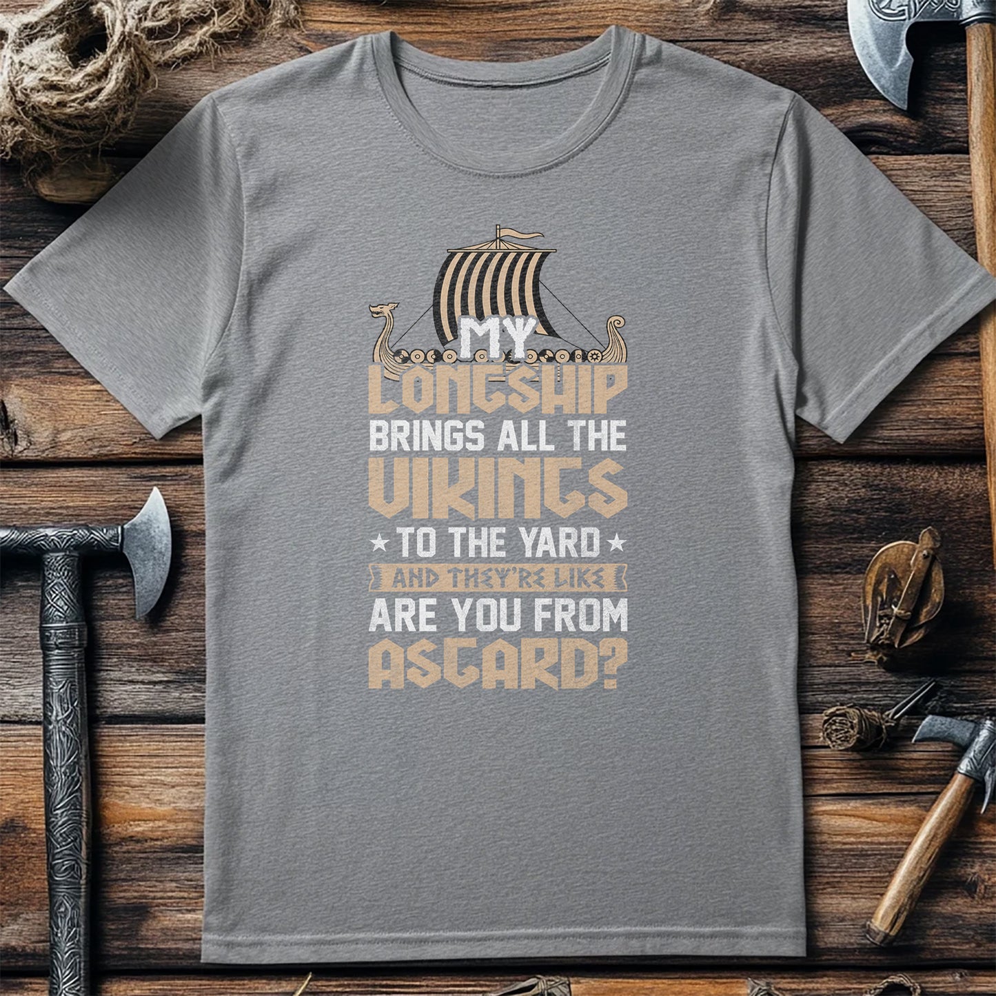My Longship Brings All The Vikings T-Shirt