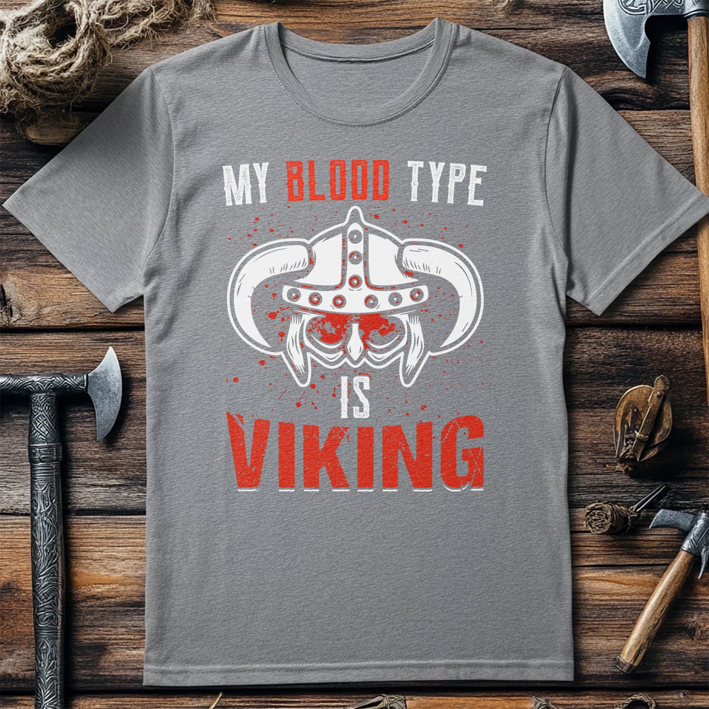 My Blood Type is Viking T-Shirt