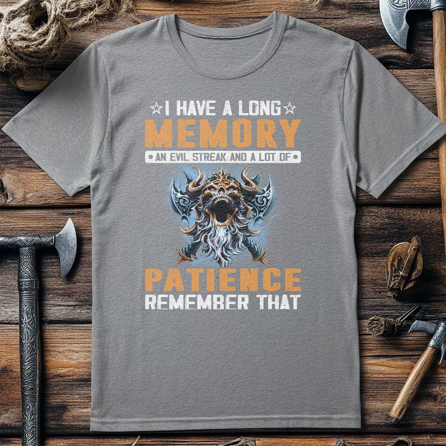 I Have A Long Memory Lion T-Shirt