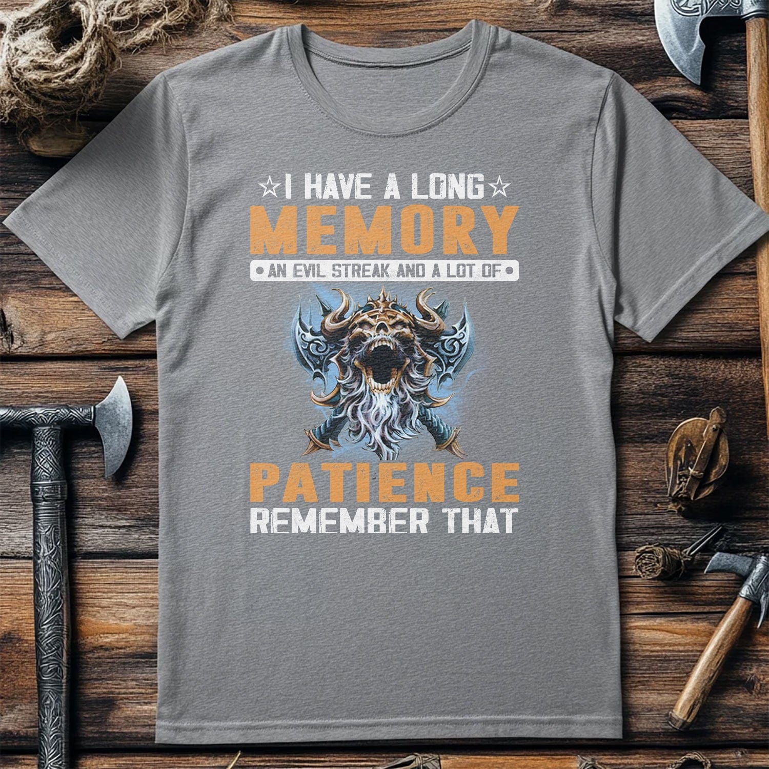 I Have A Long Memory Lion T-Shirt