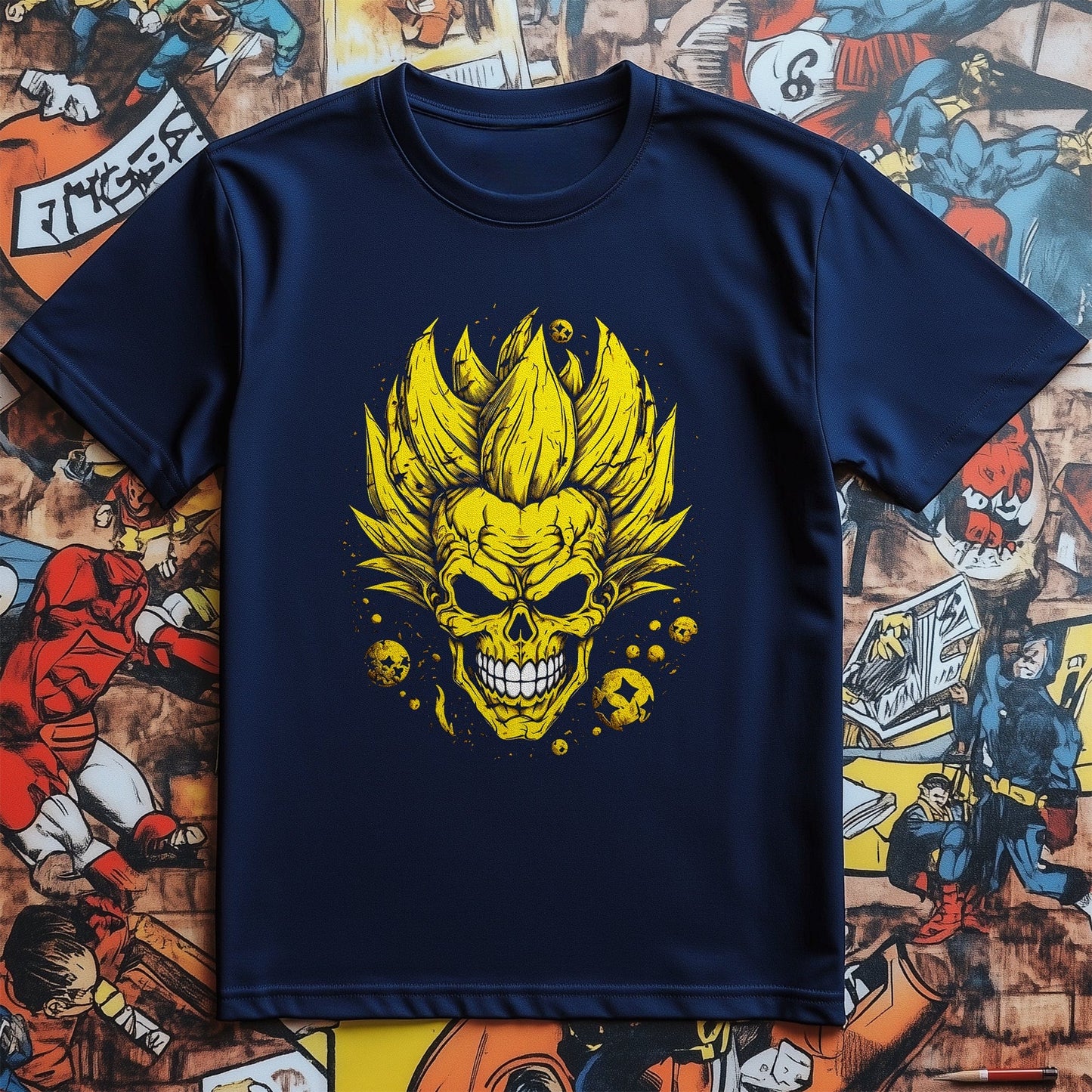 Over 9000 Skull T-Shirt