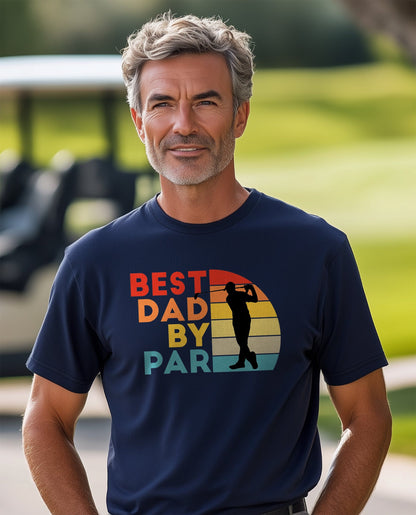 Best Dad by Par Hilarious Golf t-shirt