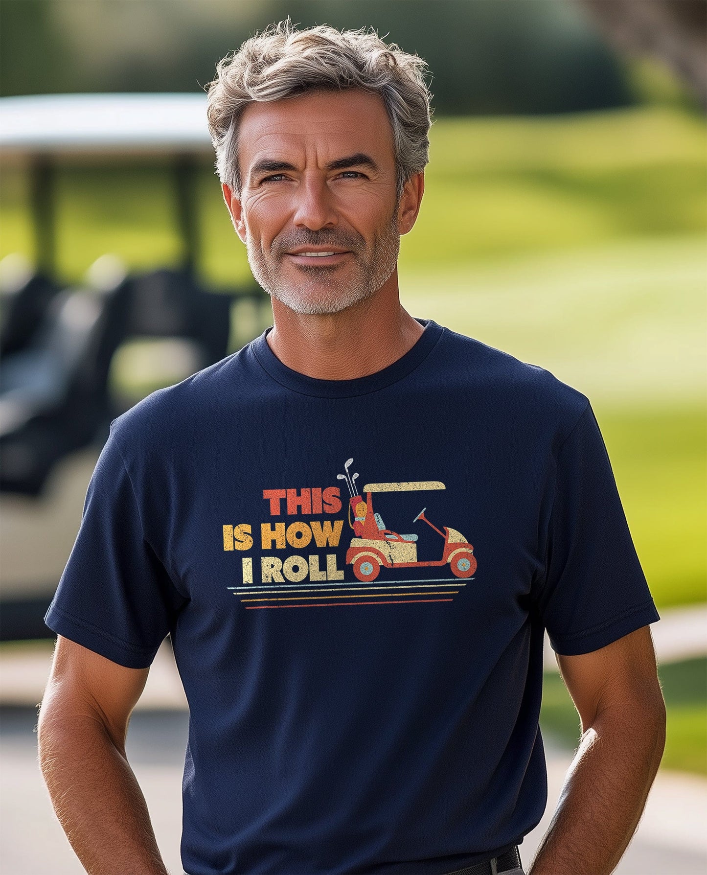 This Is How I Roll Vintage Golf t-shirt