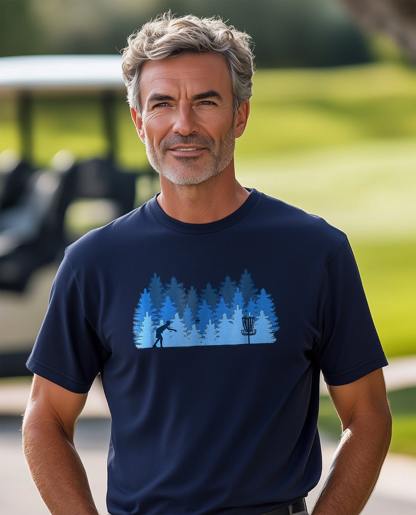 Funny Stupid Tree Disc Golf T-shirt