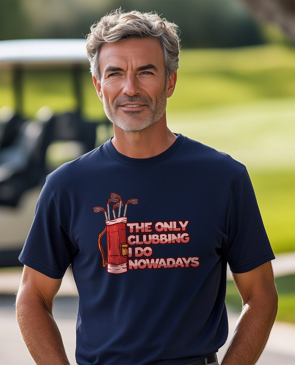 Golf Funny Clubbing Joke T-Shirt