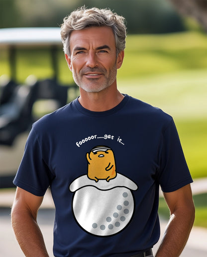 Gudetama Golf T-Shirt Fore! t-shirt