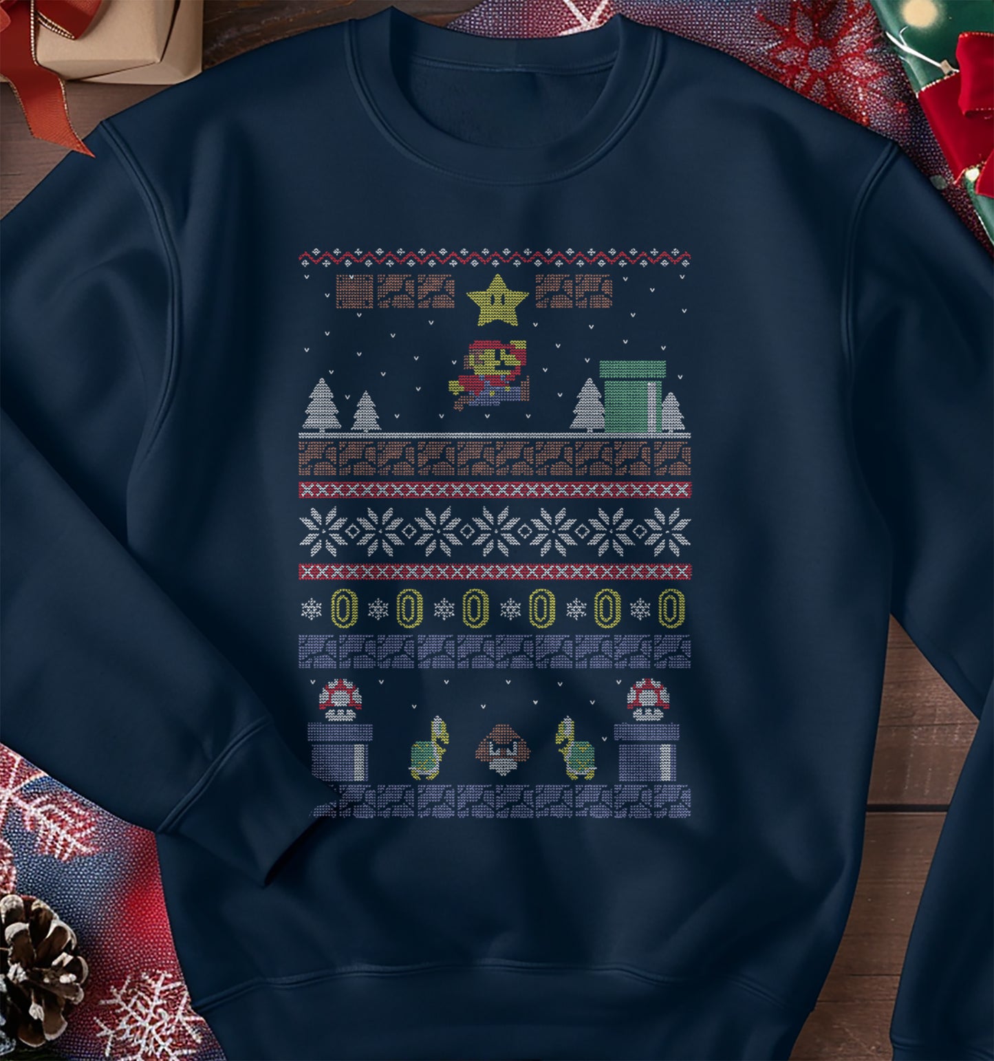 Mario Christmas Sweatshirt