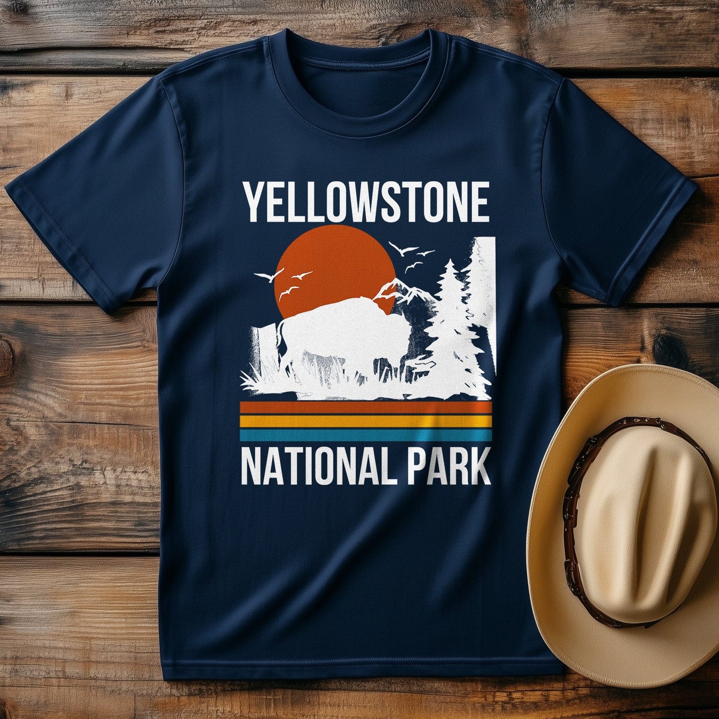 Yellowstone Park Retro 2 T-Shirt