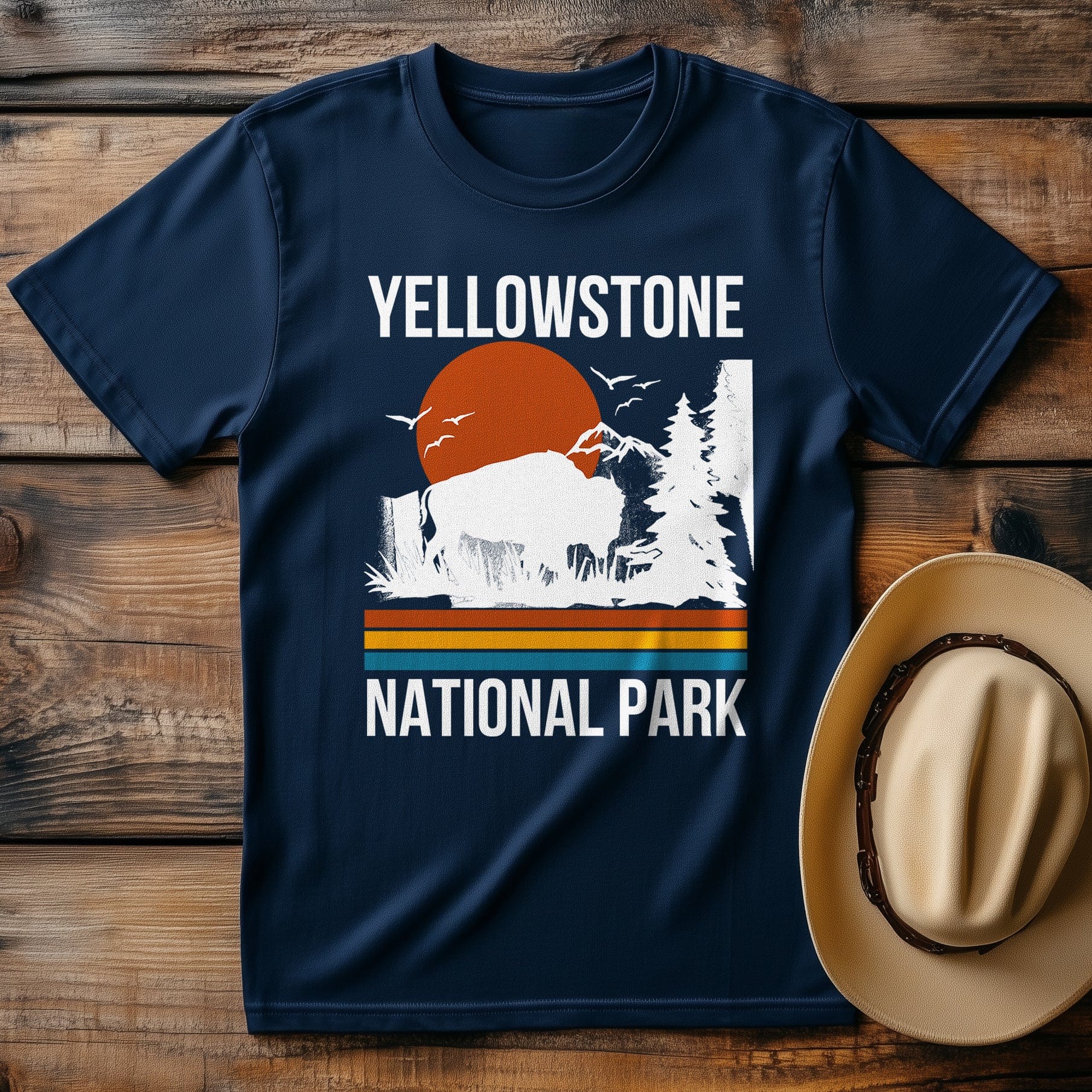 Yellowstone Park Retro 2 T-Shirt