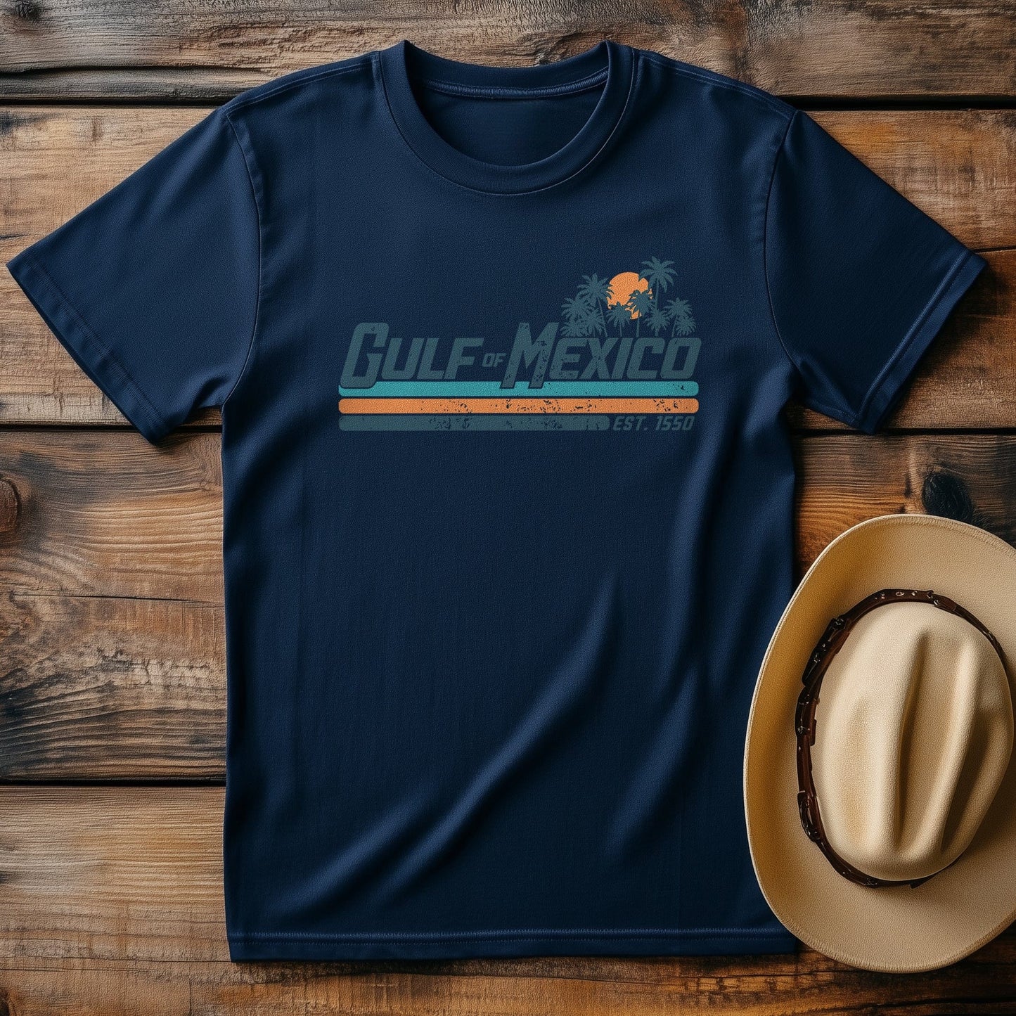 Gulf Of Mexico Top Dark 1 T-Shirt