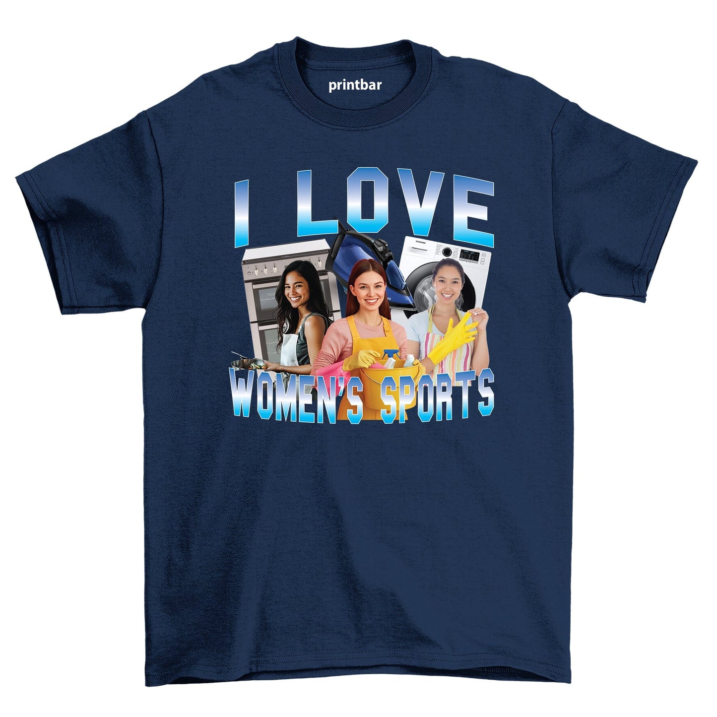 I Love Women's Sports Shirt