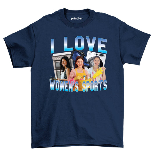 I Love Women's Sports Shirt