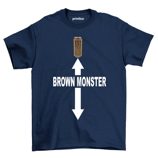 Brown Monster Shirt