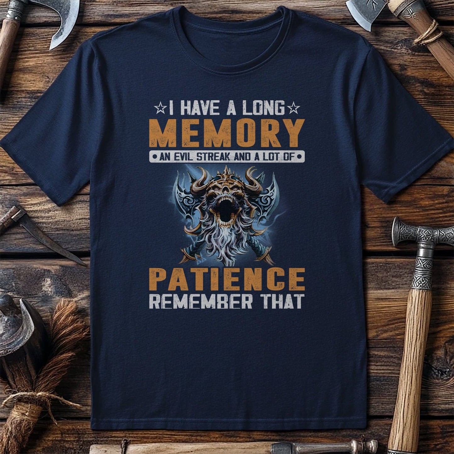 I Have A Long Memory Lion T-Shirt