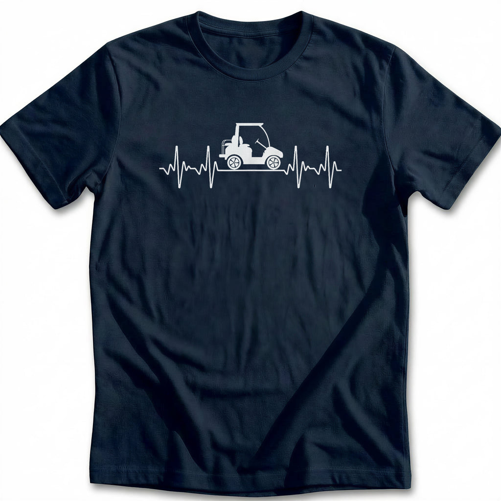 GOLF CART HEARTBEAT 028 T Shirt