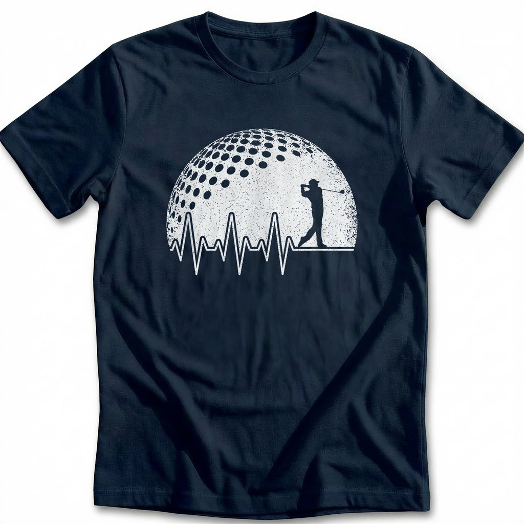 GOLF HEARTBEAT 028 T Shirt