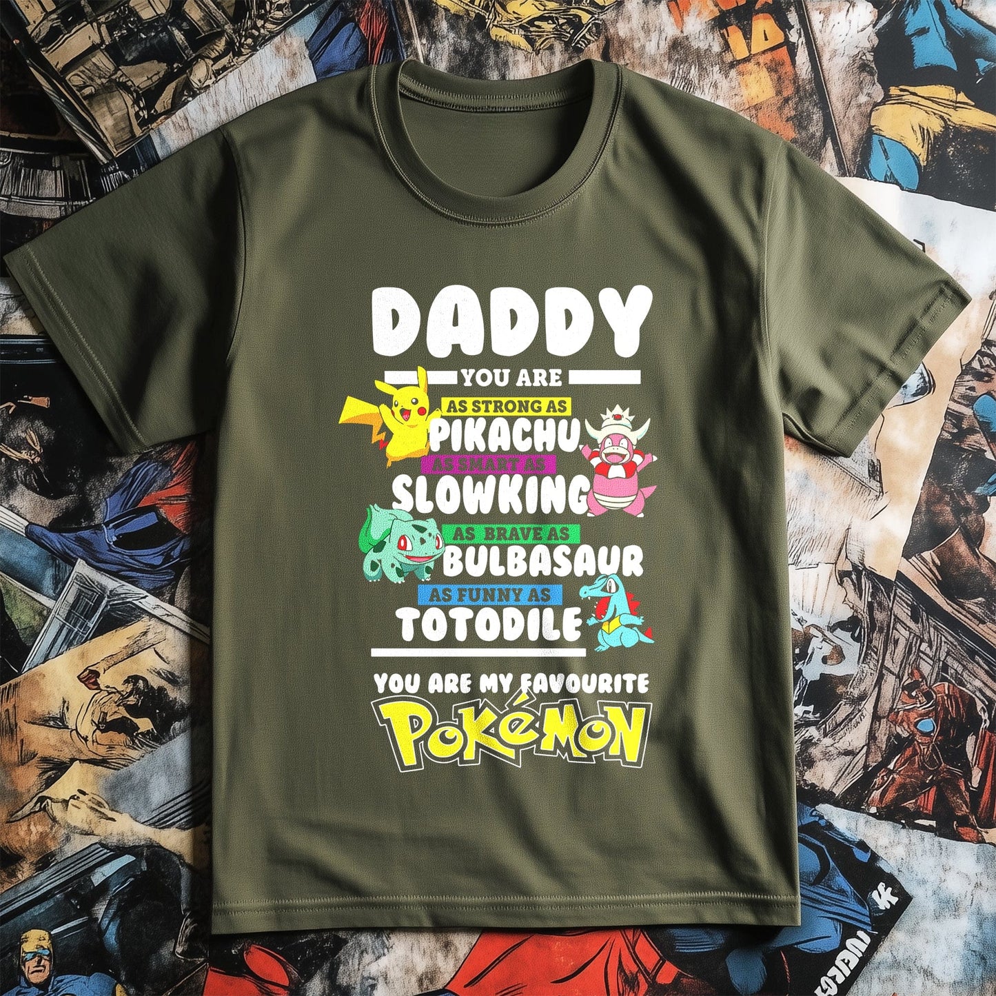Daddy Pokémon T-shirt