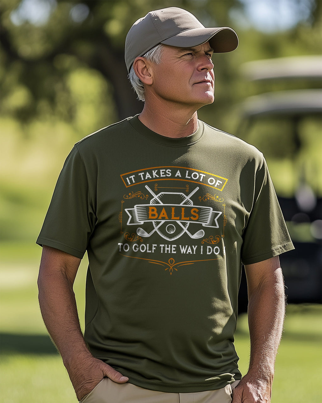 It Takes Balls 3 Golf T-Shirt
