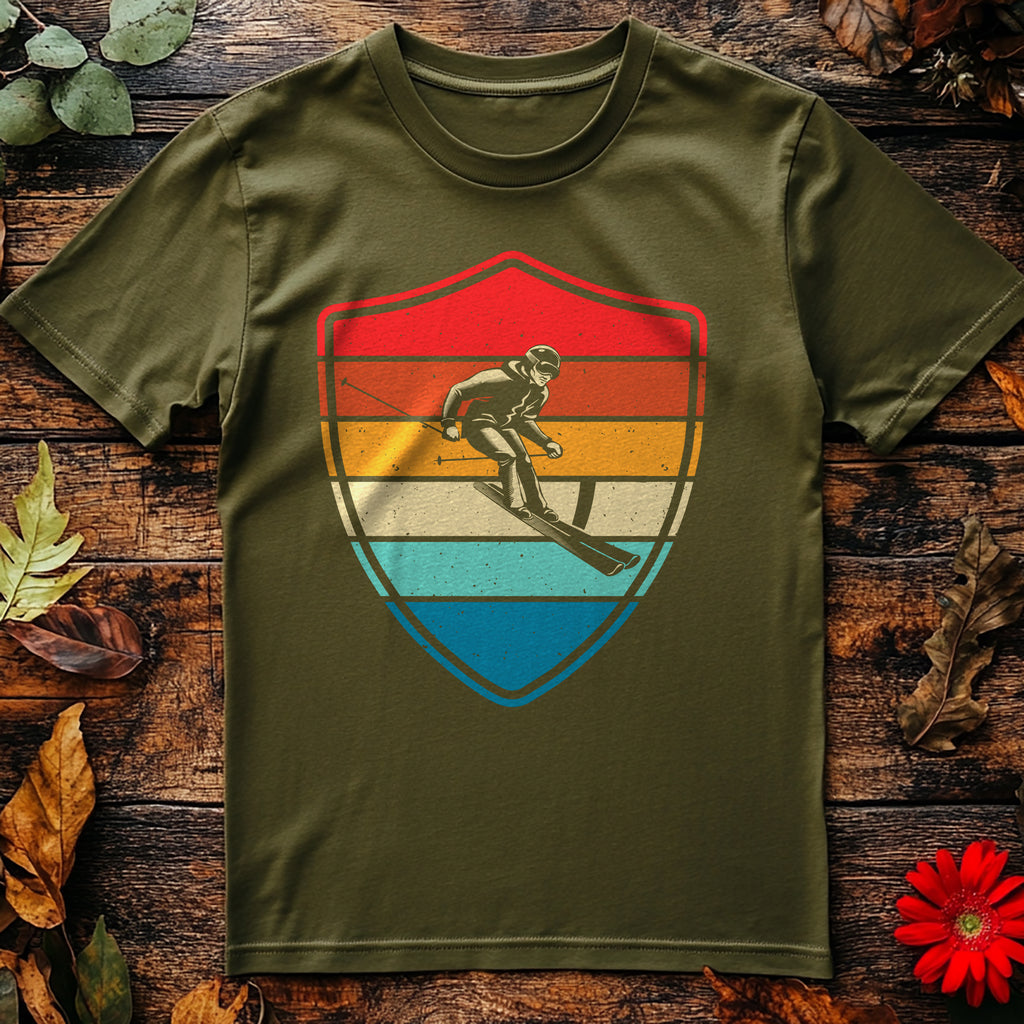 Skiing Shield T-Shirt