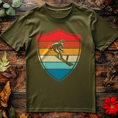 Skiing Shield T-Shirt